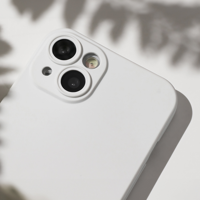 Husa silicon mat iPhone 15 Pro Max 6.7" white [2]