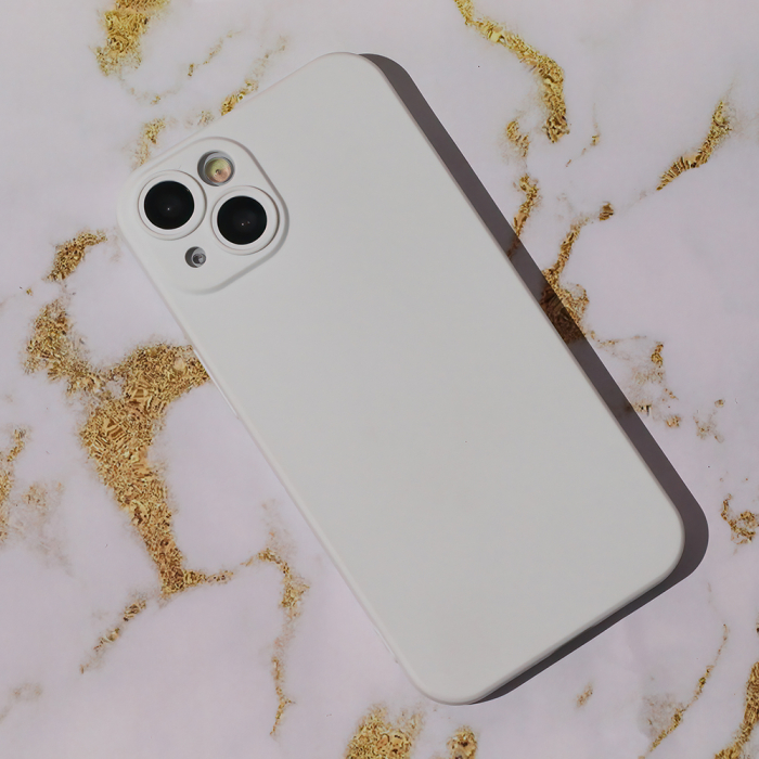 Husa silicon mat iPhone 15 Pro Max 6.7" white [8]