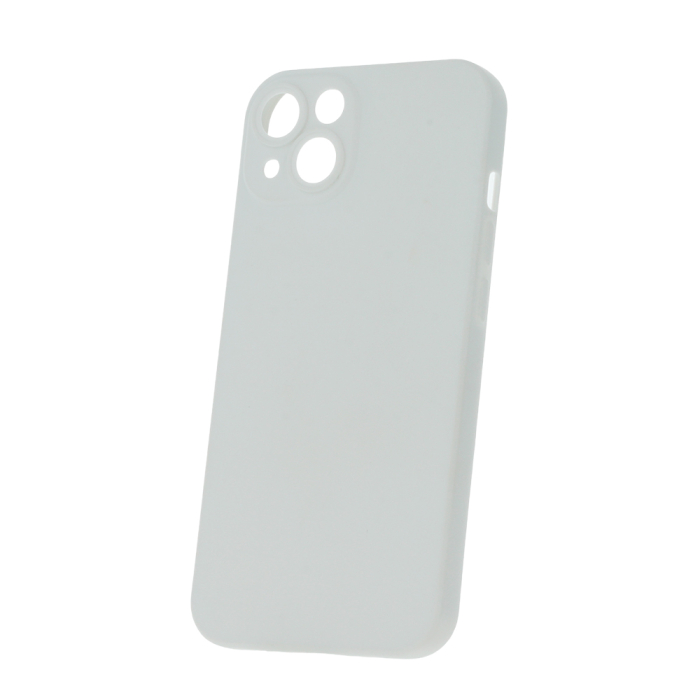 Husa silicon mat iPhone 15 Pro Max 6.7" white [5]