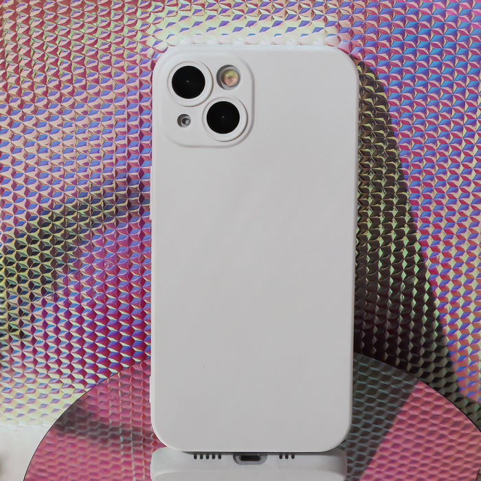 Husa silicon mat iPhone 15 Pro Max 6.7" white [9]