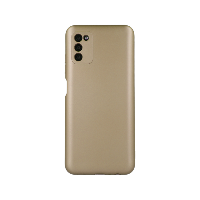 Husa silicon Metallic pentru Samsung A22 5G auriu [2]