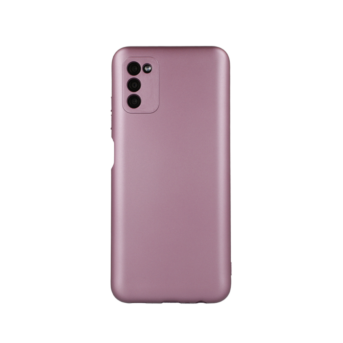 Husa silicon Metallic pentru Samsung A22 5G pink [2]