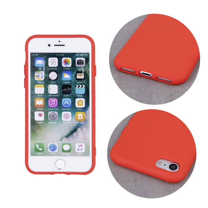 Husa silicon pentru iPhone 13 Pro 6,1" rosu [4]