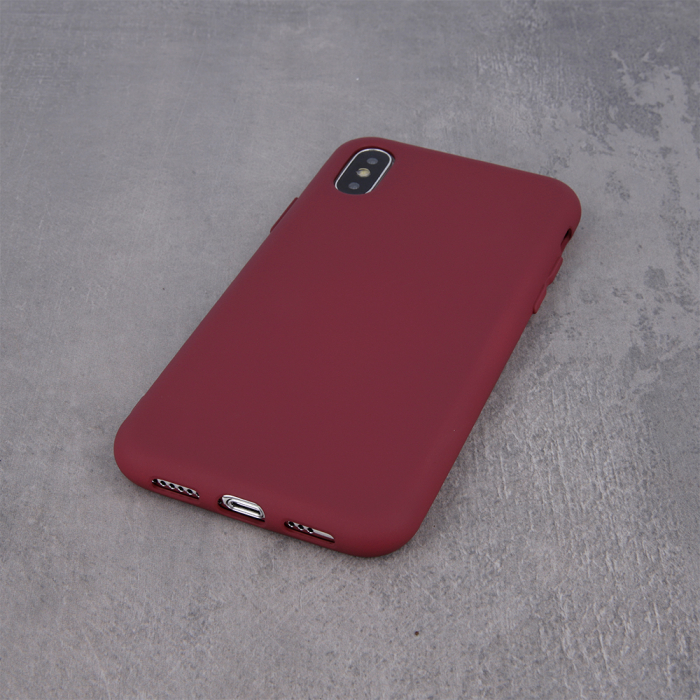 Husa silicon pentru iPhone 13 Pro 6,1" visiniu [4]