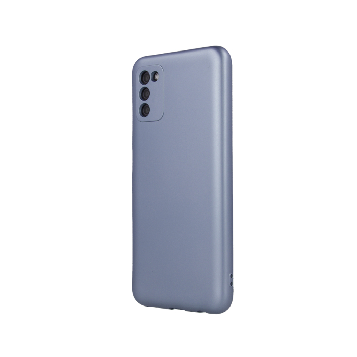 Husa silicon pentru Samsung Galaxy A12 / M12 albastru metalizat [1]