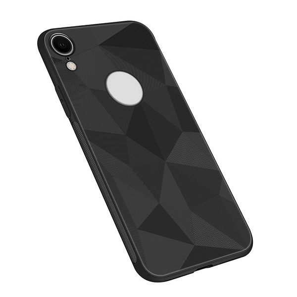 Husa silicon Prism Diamond iPhone X/XS Black [6]