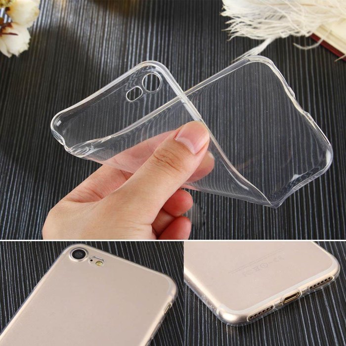 Husa silicon transparent 0.5 mm pentru iPhone 13 Pro transparent [2]