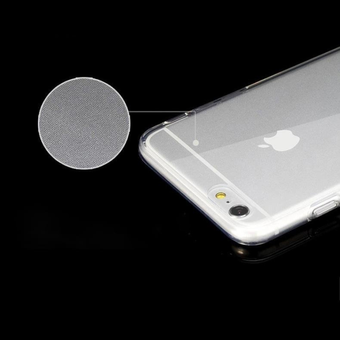 Husa silicon transparent 0.5 mm pentru iPhone XR transparent [5]