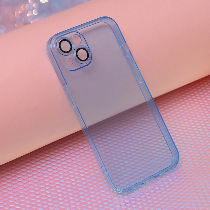 Husa Slim Color Samsung A13 5G / A04S blue, sticla camera inclusa [5]