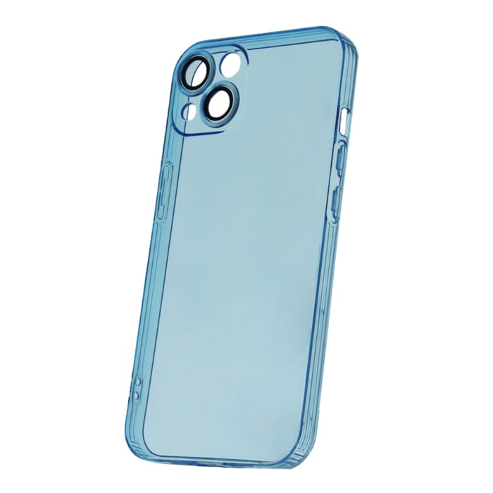 Husa Slim Color Samsung A53 5G blue, sticla camera inclusa [1]