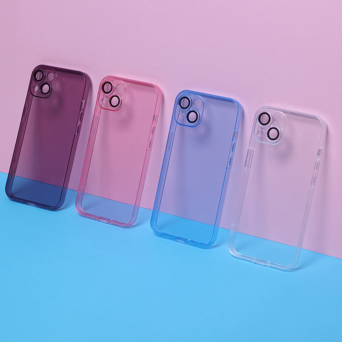 Husa Slim Color Samsung S20 FE / S20 Lite / S20 FE 5G plum, sticla camera inclusa [9]