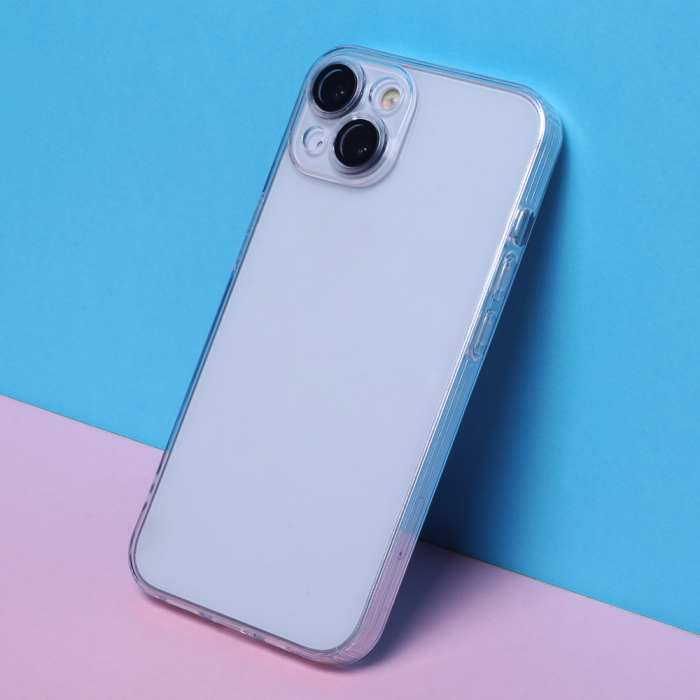 Husa Slim Color Xiaomi Redmi Note 12 4G transparent, sticla camera inclusa [3]
