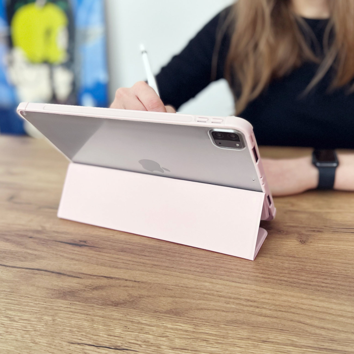 Husa Smart Cover pentru iPad Air 2020/2022, cu loc pentru Apple Pencil, black [13]