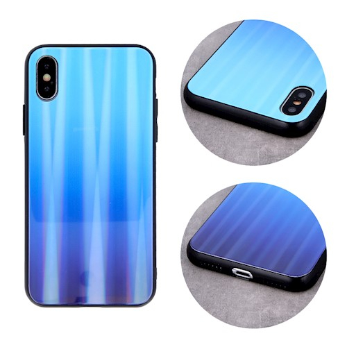Husa spate sticla Aurora Samsung A20e (SM A202F) blue [2]