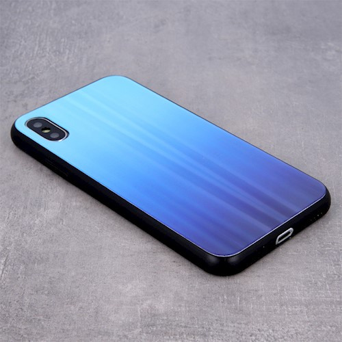 Husa spate sticla Aurora Samsung A21s albastru [3]