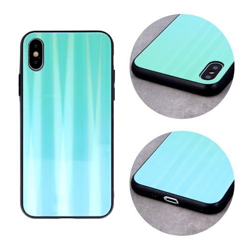 Husa spate sticla Aurora Xiaomi Redmi 9T / Poco M3 neo mint [3]