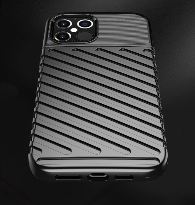 Husa Xiaomi Poco X3 Pro / Poco X3 NFC negru, silicon mat, slim [7]