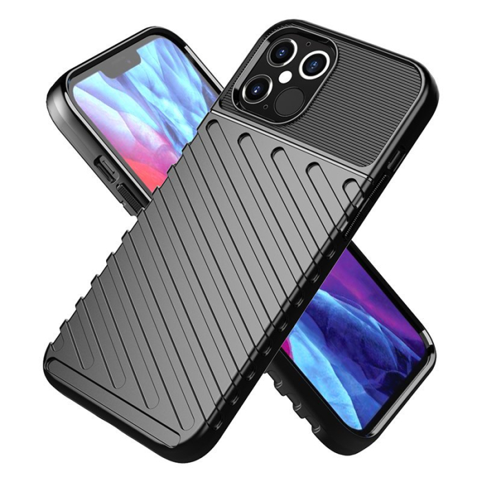 Husa Xiaomi Poco X3 Pro / Poco X3 NFC negru, silicon mat, slim [3]