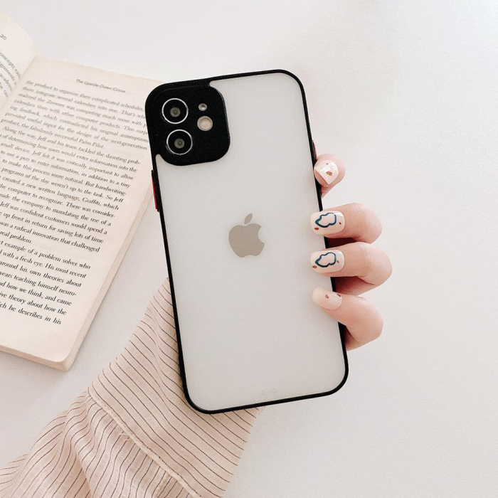 Husa Xiaomi Redmi Note 10 5G / Poco M3 Pro negru, Milky, slim, silicon flexibil [2]