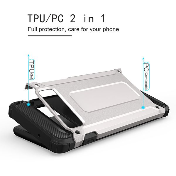 Husa Xiaomi Redmi Note 10 Pro/Note 10 Pro Max, Armor Hybrid, Negru [5]