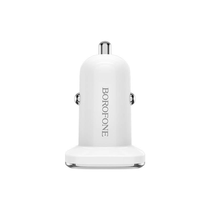 Incarcator auto Borofone BZ12A, 1xUSB, QC 3.0, alb [4]