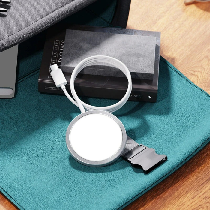Incarcator Borofone BQ 9 Pro (MagSafe) argintiu [3]