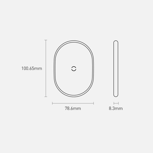 Incarcator wireless Jelly QI 15 W + cablu USB - USB Type C alb (WXGD-02) [8]