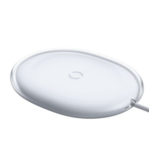 Incarcator wireless Jelly QI 15 W + cablu USB - USB Type C alb (WXGD-02) [2]