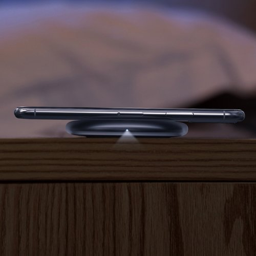 Incarcator wireless Jelly QI 15 W + cablu USB - USB Type C alb (WXGD-02) [11]