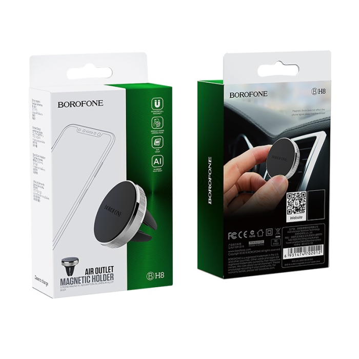 Suport auto cu magnet Borofone BH8 negru [9]