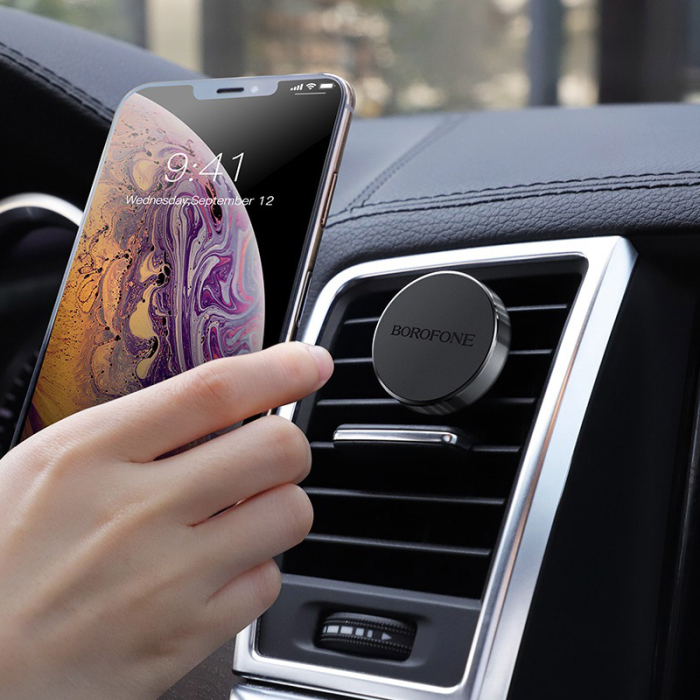 Suport auto cu magnet Borofone BH8 negru [7]