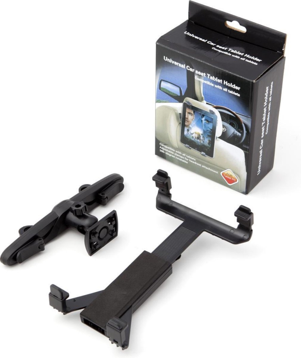 Suport auto pentru tableta, prindere pe tetiera, deschidere 14 - 25,5 cm [8]
