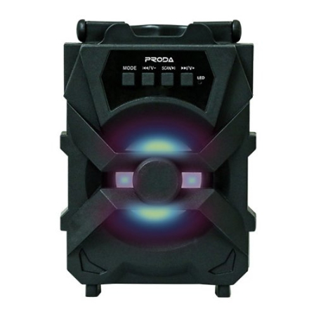 Boxa portabila Proda bluetooth - cu radio / SD card / AUX / USB negru (PD-S500 negru) [2]