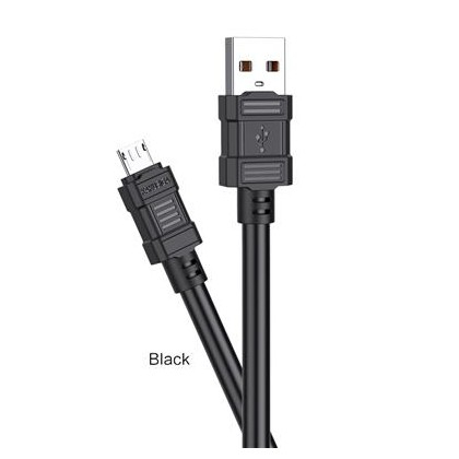 Micro USB - Cablu 3A USB / Micro, negru, 1 m, KSC-806