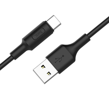 Cablu Hoco X25 3A USB-A la USB-C 1m negru [1]