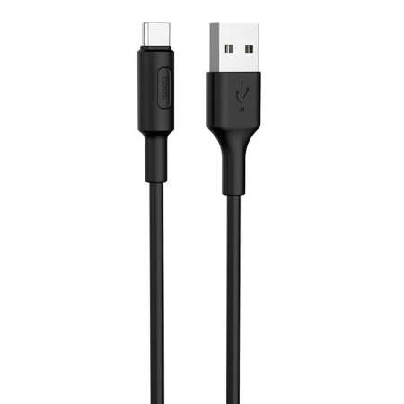 Cabluri de date si incarcare - Cablu Hoco X25 3A USB-A la USB-C 1m negru