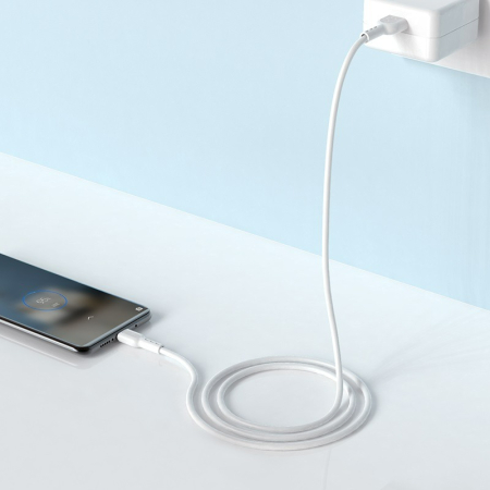 Cablu Hoco X33, 4A, micro USB, 1m, alb [4]