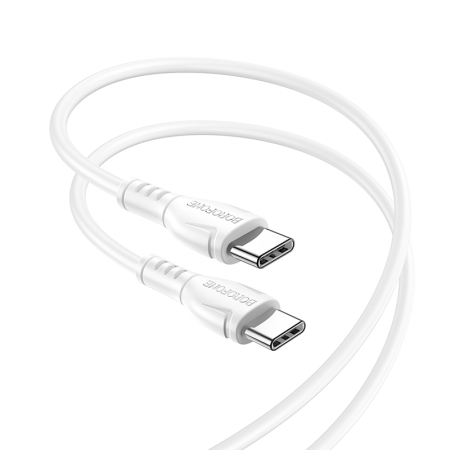Cabluri de date si incarcare - Cablu USB Borofone- BX51 60W, USB-C la USB-C, 1m, black