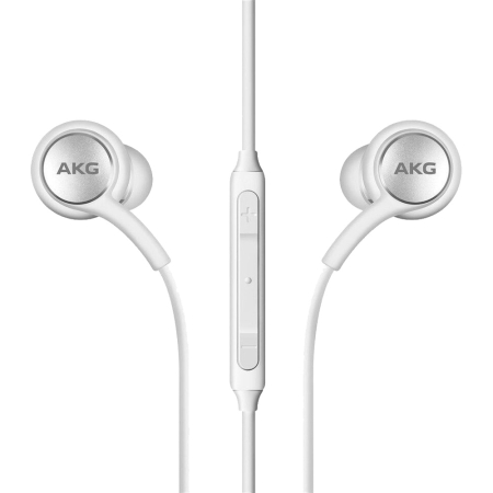 Casti - Casti AKG EO-IG955, In Ear, Microfon, Buton Control, mufa jack 3.5 mm, alb, bulk