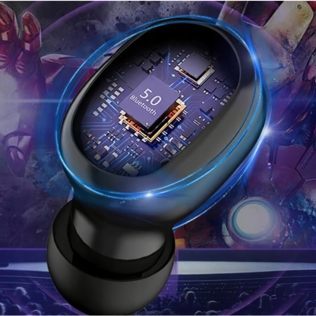 Casti bluetooth S9 SMART TOUCH, negru [3]