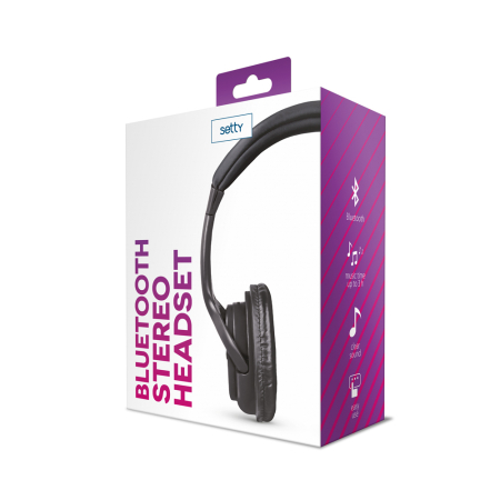 Casti Bluetooth Setty black [3]