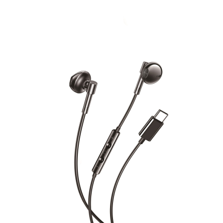 Casti - Casti cu fir, digital decoding, USB-C XO EP60 black - COMPATIBILE CU MODELE NOI