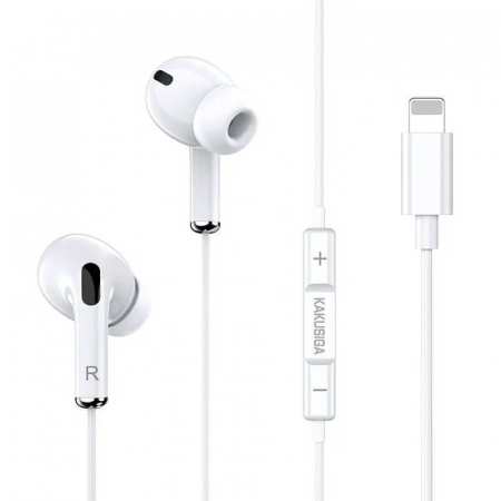 Casti - Casti cu mufa Lightning, KSC-729  Pro, conexiune bluetooth, microfon