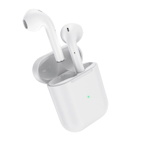 Casti fara fir Borofone BE42 Feliz TWS alb [1]