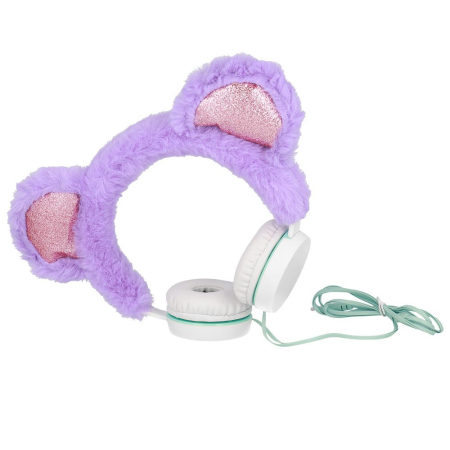 Casti - Casti GJBY Plus h BEAR Purple
