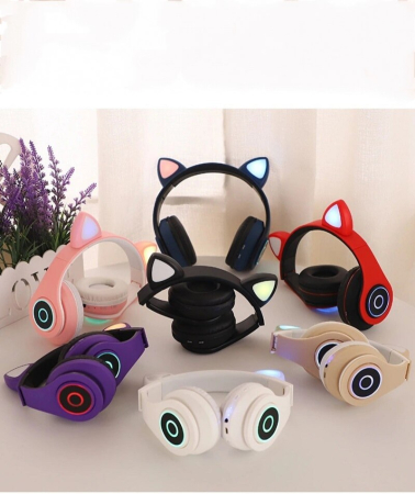 Casti on-ear cu bluetooth B39, alb [2]