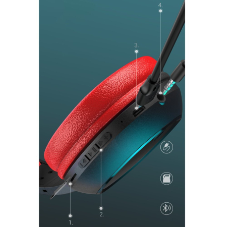 Casti on-ear OEM bluetooth neagre (M8) [4]