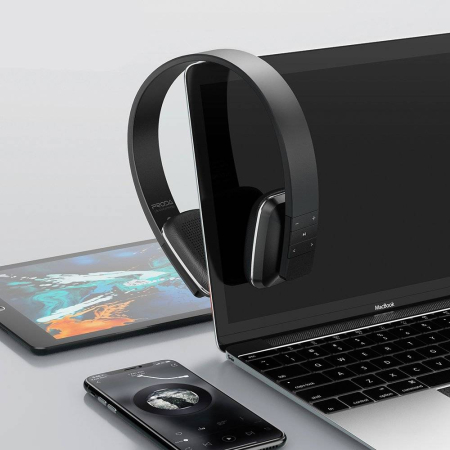 Casti on-ear Proda bluetooth 5.0 albastre (PD-BH300) [7]