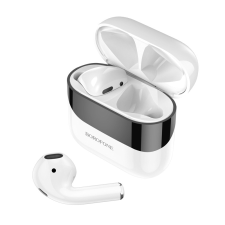 Casti TWS BES15 Borofone, Treasure, alb [1]