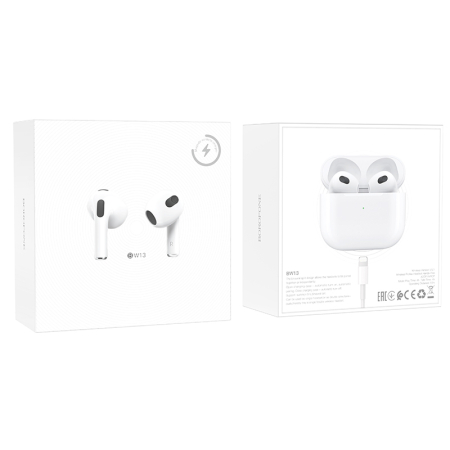 Casti TWS BW13 Borofone, alb [8]